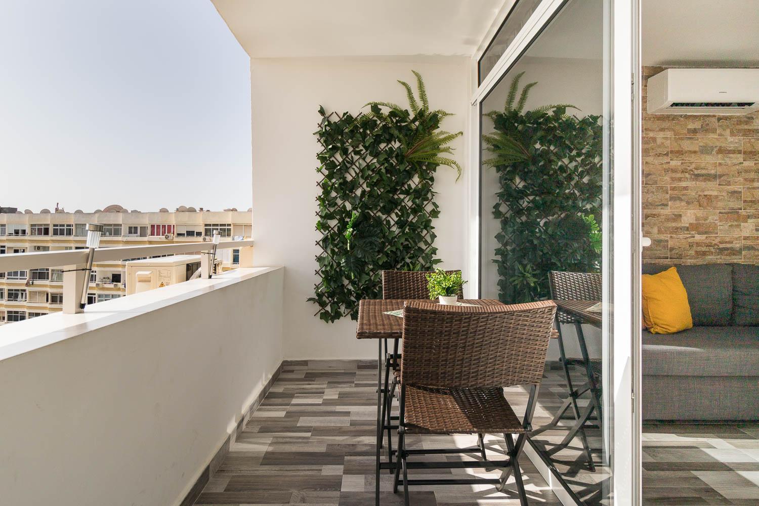 Blue Sky, Apartamento Vista Oceano بلايا ديل إنغلز المظهر الخارجي الصورة