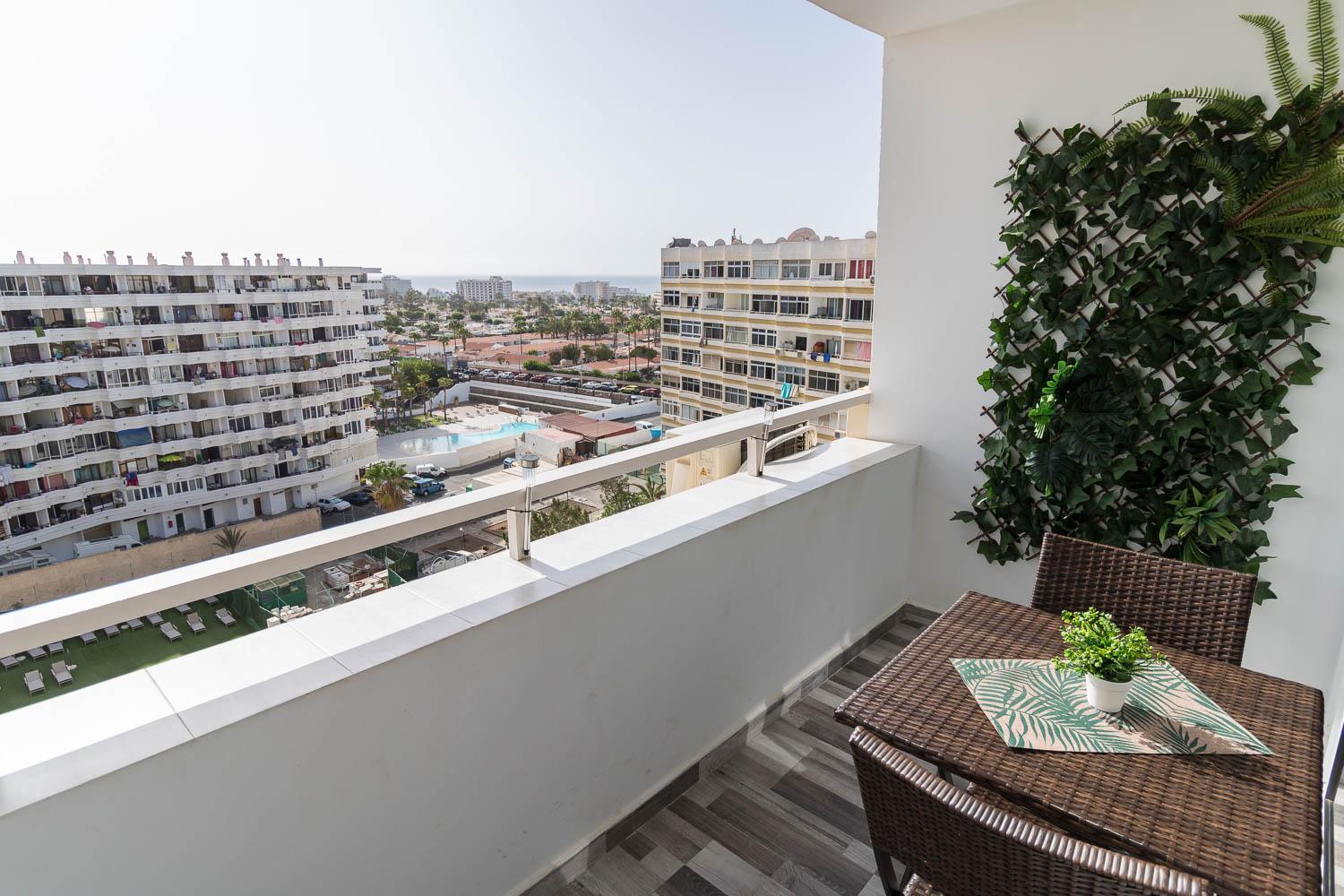 Blue Sky, Apartamento Vista Oceano بلايا ديل إنغلز المظهر الخارجي الصورة