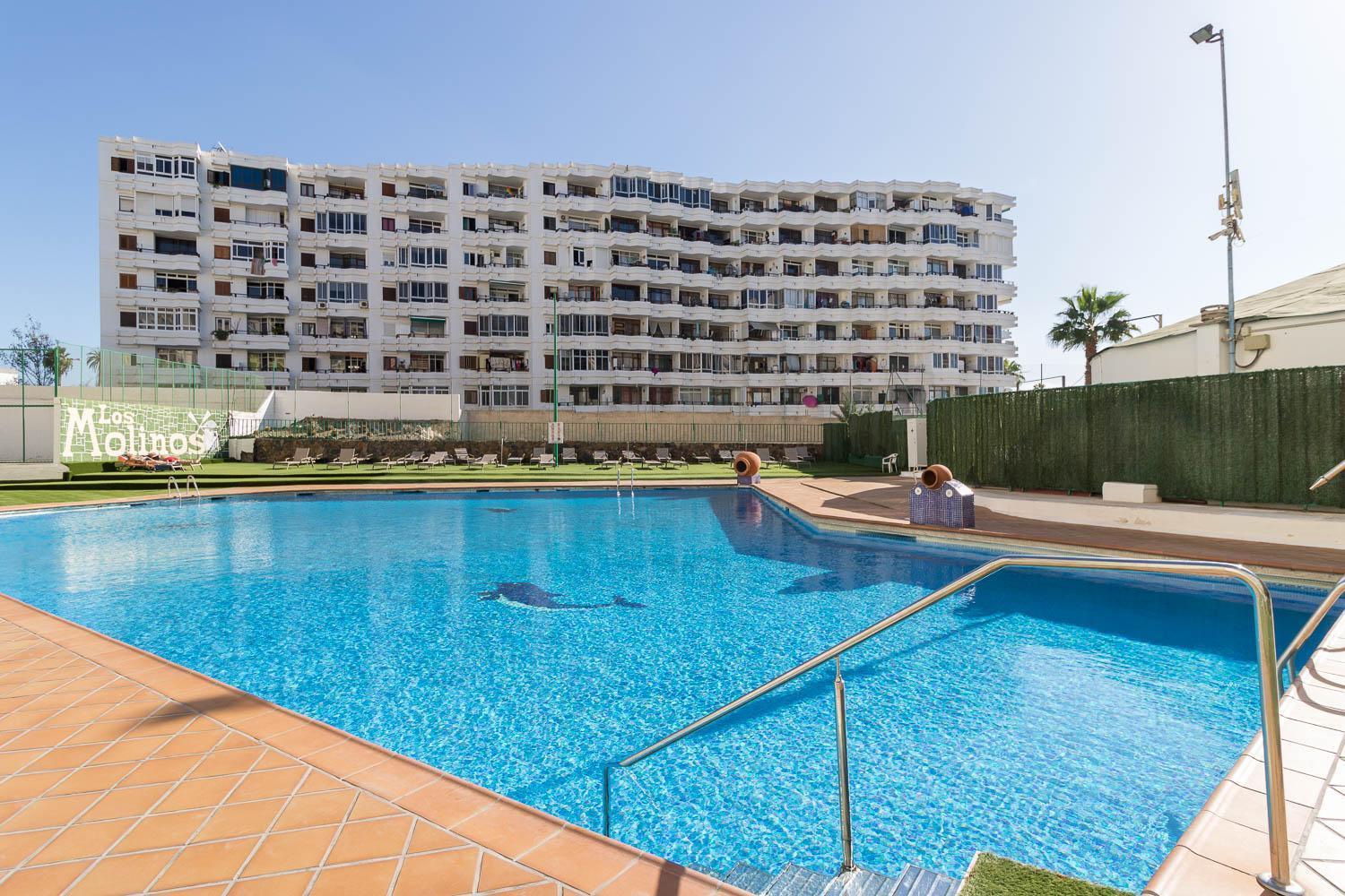 Blue Sky, Apartamento Vista Oceano بلايا ديل إنغلز المظهر الخارجي الصورة