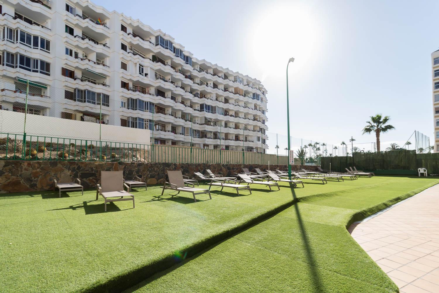 Blue Sky, Apartamento Vista Oceano بلايا ديل إنغلز المظهر الخارجي الصورة